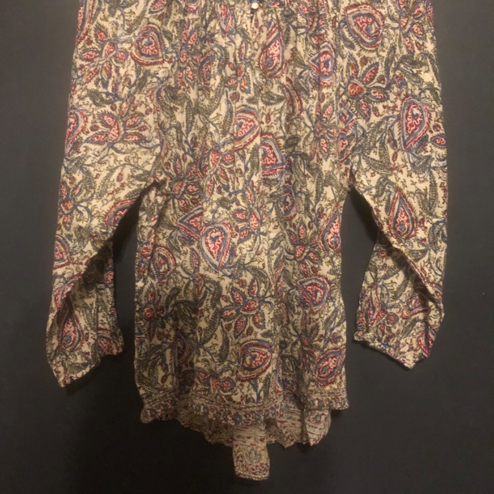 Chaps Boho paisley cotton tunic - Picture 8 of 10
